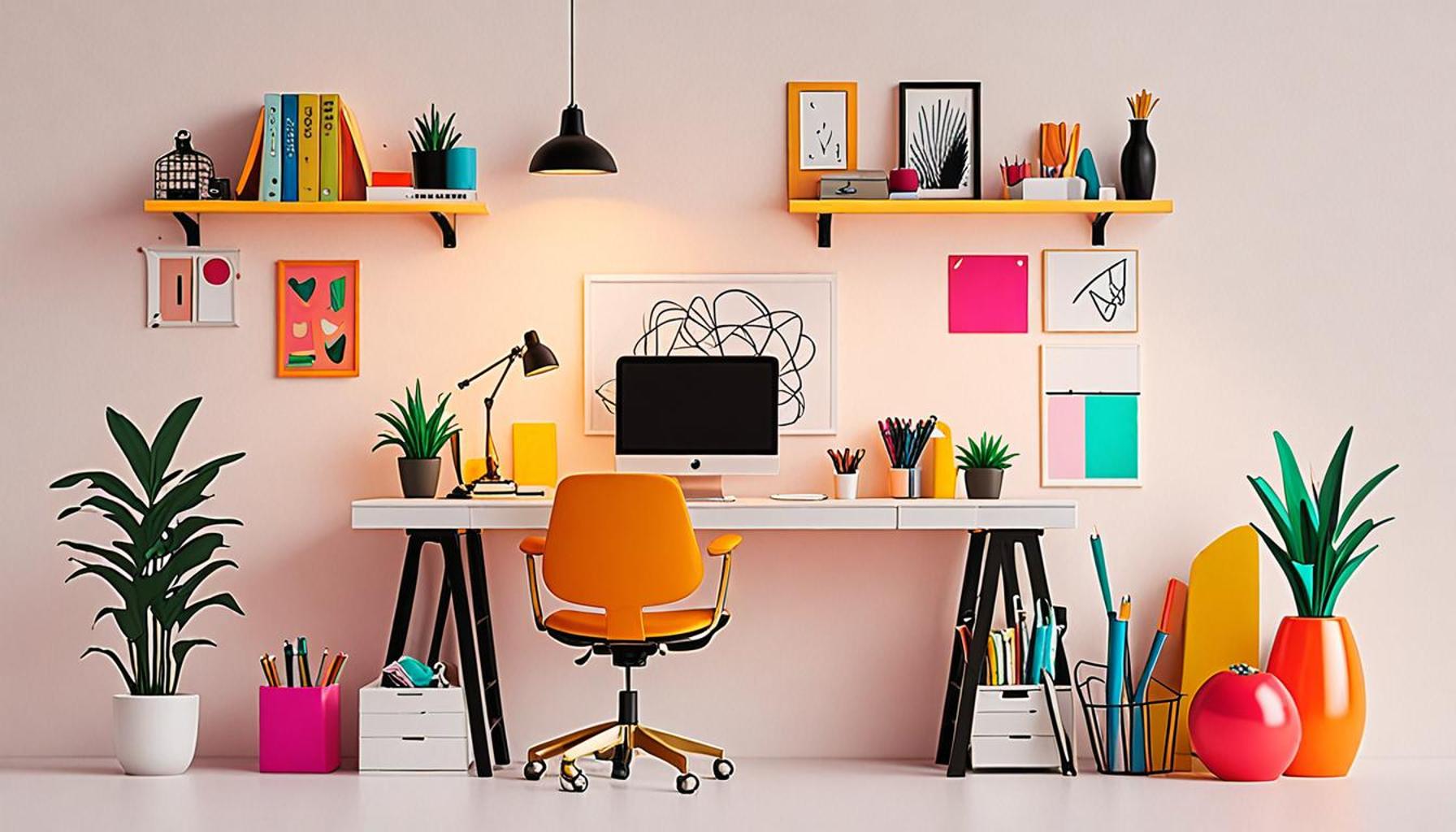 Inspiring Workspaces: Integrating Minimalism and Ergonomics to Boost Creativity